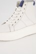 Sneakers en cuir, tige montante, largeur H