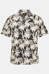 overhemd, beachwear, korte mouwen, linnen blend, tropical print, Cuba kraag