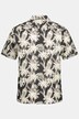 overhemd, beachwear, korte mouwen, linnen blend, tropical print, Cuba kraag