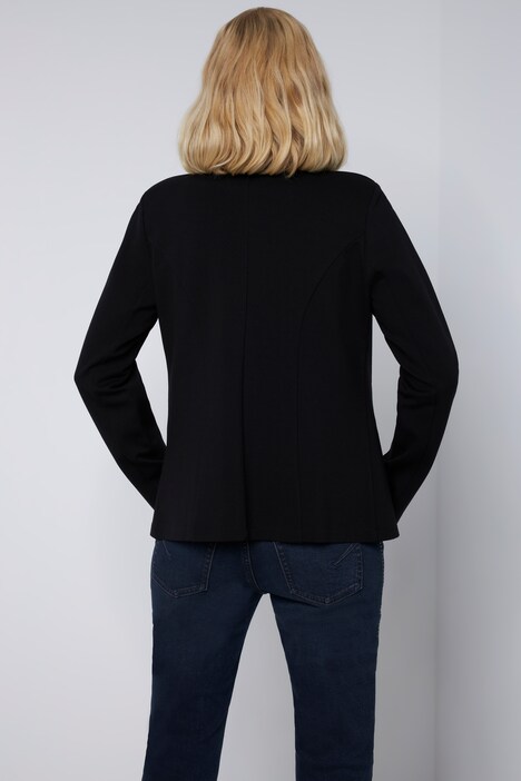 Blazer, Edel-Jersey, Revers, Langarm