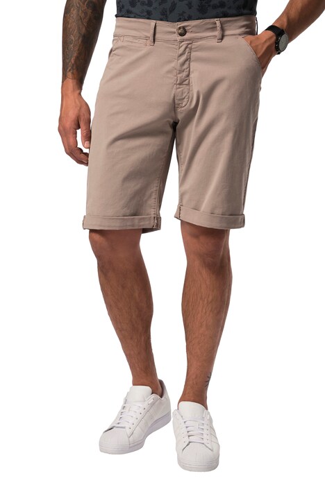 Bermudy, pohodlný břišní střih, chino, Regular střih, do 36/72