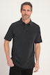 Maglietta polo con acid wash e mezze maniche