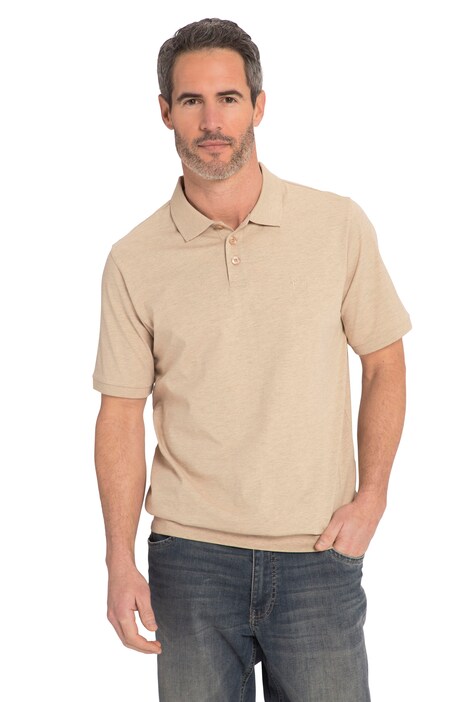 Polokošile, pohodlný břišní střih, pruhy, krátké rukávy, do 8XL