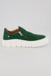 Mocassins en cuir, fermeture Éclair, semelle intérieure amovible, largeur confortable