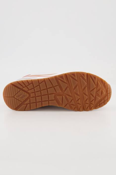 Sneaker Skechers in similpelle con memory foam e larghezza comfort
