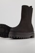 laarsjes, elastische inzetten, nubuck leer, wijdte H