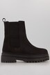 laarsjes, elastische inzetten, nubuck leer, wijdte H
