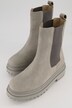 Ankelstøvler, elastisk indsats, nubuck læder, bredde H