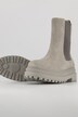 Ankelstøvler, elastisk indsats, nubuck læder, bredde H