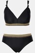 Woven Trim Bikini Set