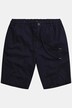Bermuda aspect lin. Taille élastique et coupe décontractée