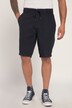 Bermuda aspect lin. Taille élastique et coupe décontractée