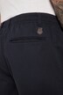 Bermuda aspect lin. Taille élastique et coupe décontractée