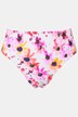 tankini, bloemen, ruches, langer bovendeel