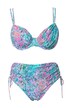 Bikiny, had, košíčky s kosticemi, nastavitelná dvojitá ramínka