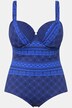 Costume da bagno con ornamenti, ruche, ferretto e coppe morbide