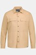 STHUGE hørmixskjorte, overshirt, langærmet, kentkrave, op til 8 XL