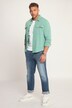 Chemise / surchemise STHUGE en molleton, délavage acid washed et manches longues - jusqu'au 8 XL