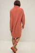 Strikket minikjole, oversized, rullekrage, lange ermer