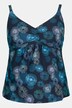 Bellieva Jellyfish Print Front Lined Tankini Set