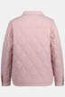 lichte oversized jas, overhemdkraag, golvend stiksel, borstzakken