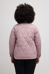 lichte oversized jas, overhemdkraag, golvend stiksel, borstzakken