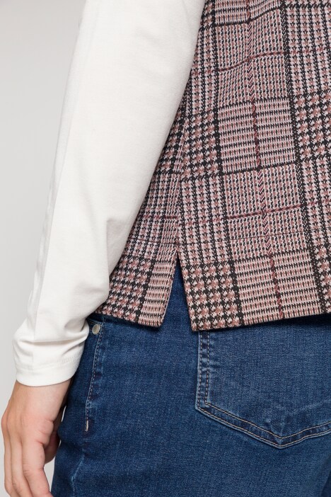 Pullunder, oversized, Edel-Jersey, Rundhals