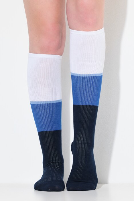 Compressiekniekous, kleurverloop