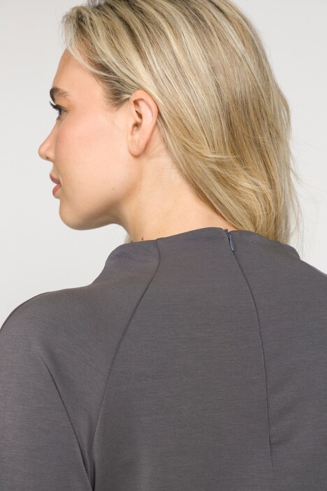 Shirt, Identity, Stehkragen, Langarm, Reißverschluss
