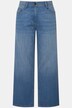 jeans Mary, wijde, rechte pijpen, lange splitten