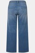 jeans Mary, wijde, rechte pijpen, lange splitten
