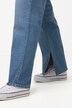 jeans Mary, wijde, rechte pijpen, lange splitten