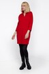 Kleid, Identity, Quernaht, Polokragen, Langarm