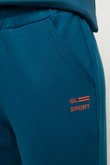 Jogpants, Sweat, Quernaht, Elastikbund
