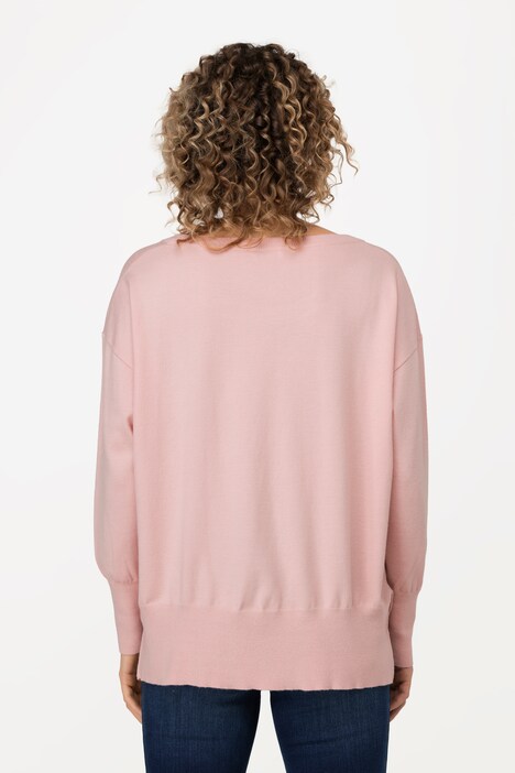 Pullover, Rundhals, Langarm, weicher Feinstrick