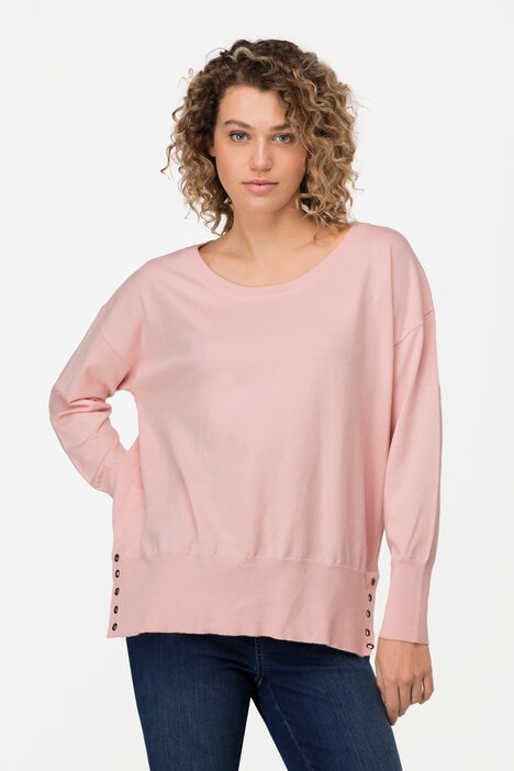 Pullover, Rundhals, Langarm, weicher Feinstrick