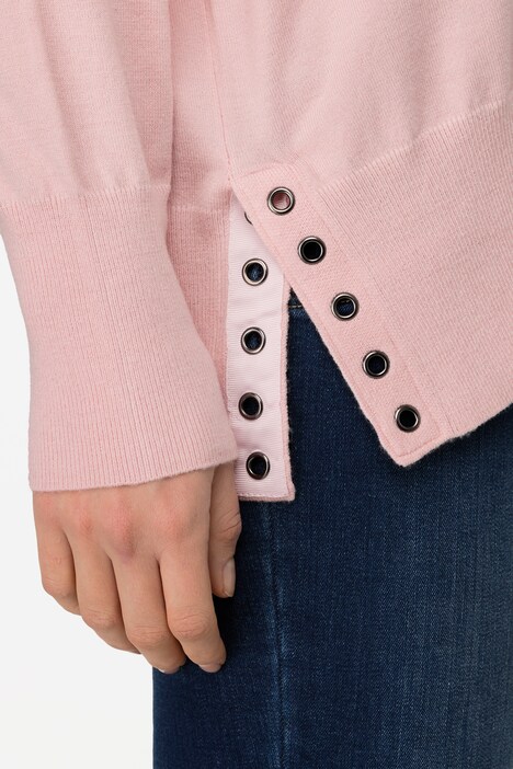 Pullover, Rundhals, Langarm, weicher Feinstrick
