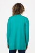 Strickjacke, lange, offene Form, Langarm