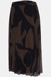 Faltenrock Identity, Chiffon, Elastikbund, Komplettfutter