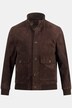 JP1880 Lederjacke, Veloursleder, Stehkragen, Knopfleiste, bis 7 XL