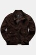 JP1880 Lederjacke, Veloursleder, Stehkragen, Knopfleiste, bis 7 XL