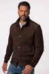 JP1880 Lederjacke, Veloursleder, Stehkragen, Knopfleiste, bis 7 XL