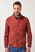 JP1880 leren jack, suède, opstaande kraag, knoopsluiting, tot 7XL