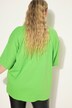 T-skjorte, oversized, skrift-print, rund hals, korte ermer