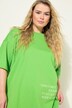 T-skjorte, oversized, skrift-print, rund hals, korte ermer