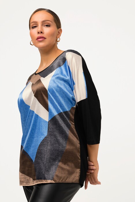 Abstract Graphic Blouse