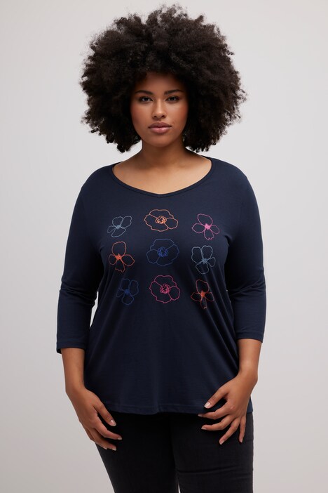 Floral Print Tee