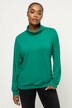 T-Shirt, Rollkragen, Kimono-Langarm