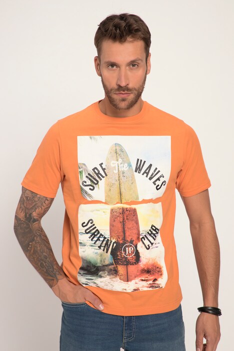 T-Shirts, 2er-Pack, Halbarm, Surf Print, Rundhals