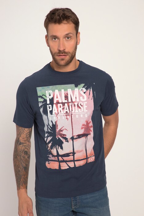T-Shirts, 2er-Pack, Halbarm, Surf Print, Rundhals